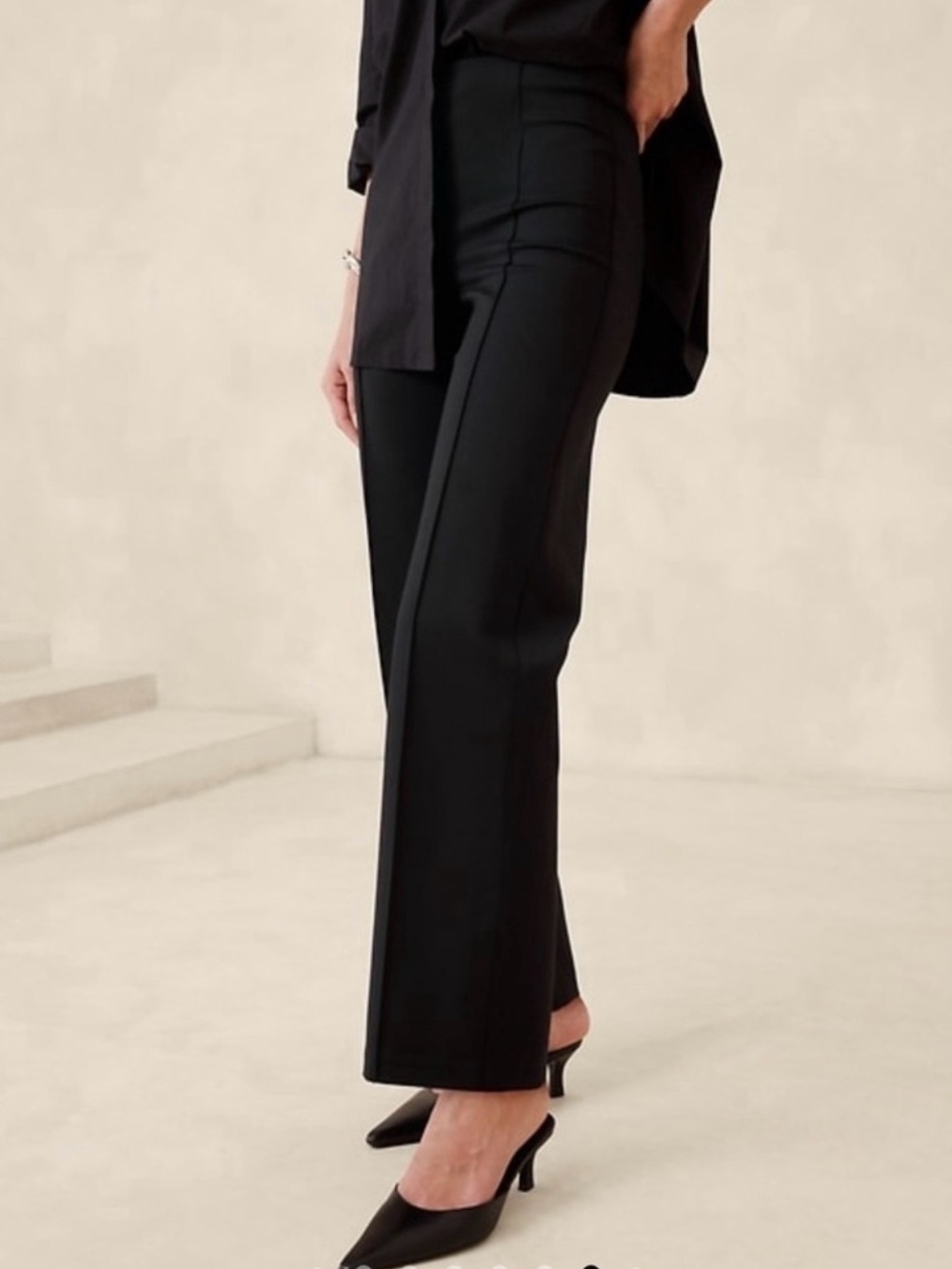 Banana Republic Everywhere Red Ponte Pants